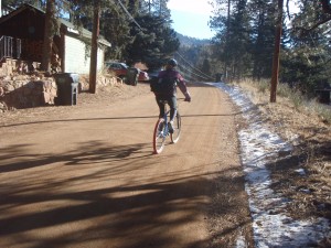 Mtn Mama off to school Mtn Mama off to school